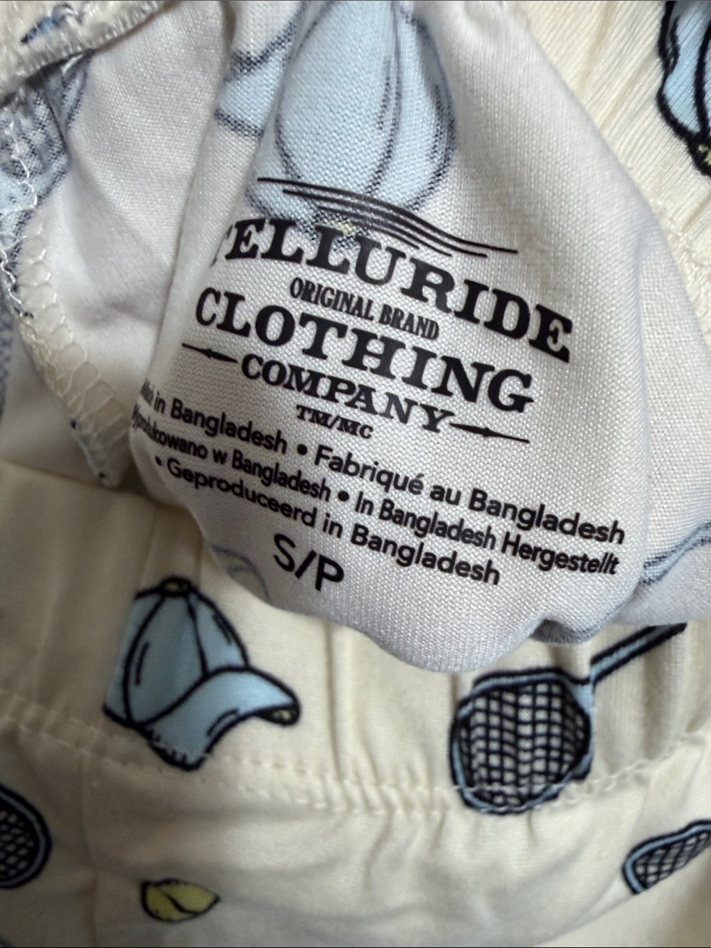 NWT Telluride Clothing Tennis Pajamas - Picture 6 of 9